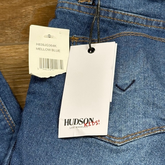 Hudson Kids Girls Meg Skinny jeans Mellow Blue Size 10, NWT, Back to School - Picture 2 of 14